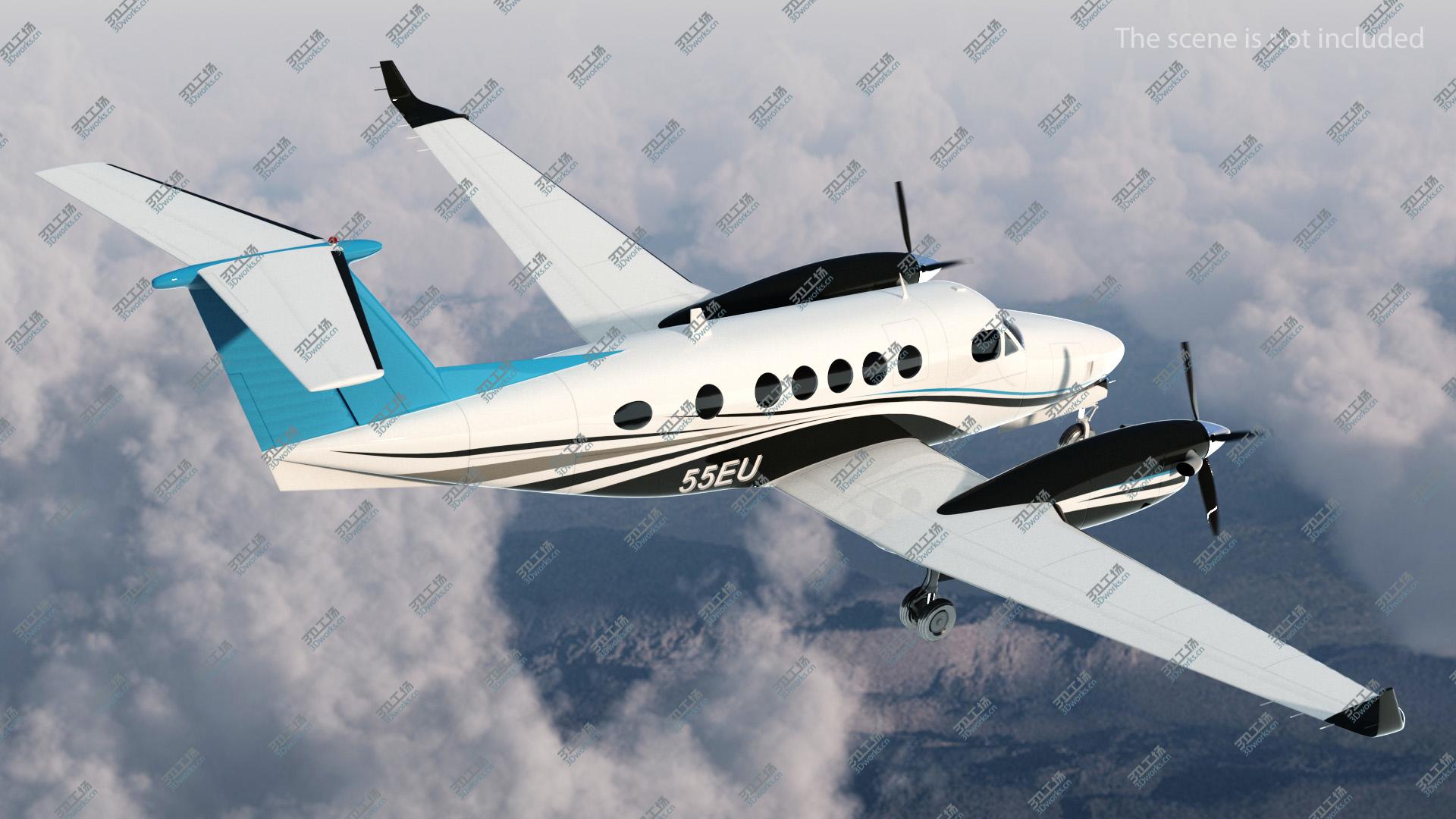 images/goods_img/20210319/Twin Turboprop Civil Utility Aircraft 3D model/4.jpg